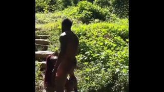 Thot Sucks Stranger Dick In Woods