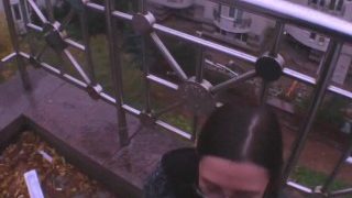 Very Public Outdoor Blowjob On The Streets! Got Caught Full Video