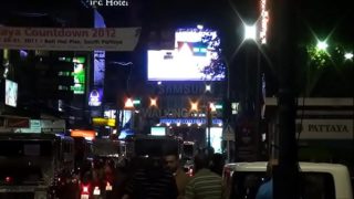 Rua pedonal 2 Pattaya Tailândia