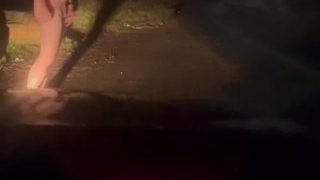 Wank Naked In Street