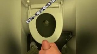 Wanking Plane Toilet