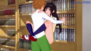Yui Kotegawa And Rito Yuki Have Intense Sex In A Deserted Library. – To Love Ru Hentai