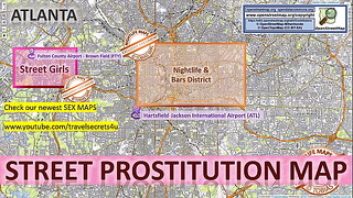 Карта улиц Атланты, на публике, на улице, Настоящее, Реальность, шлюха, Пута, Проститутка, на вечеринке, Любительское порно, BDSM, Табу, Арабы,