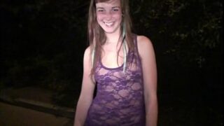 Alexis Crystal Decides To Go To A Public Sex Dogging Gang Bang Orgy