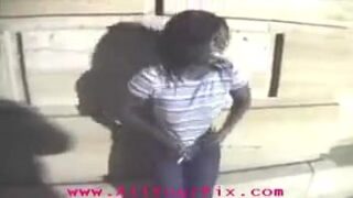 Allyourpix.com – Black Girl Strips In Public Street