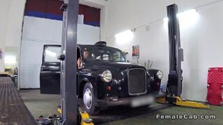 Auto Mechanic Fucks Female Cab Driver In His Shop