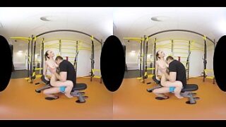 Belle Claire’s Gym VR Anal Video