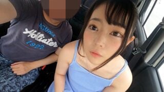 Big Eyes! Small & Cute! 147Cm Osaka Mini Gal Blowjob & Handjob While Driving Locally