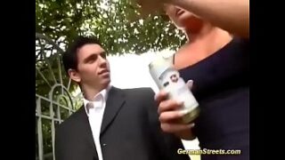 Chubby Redhead Picked Up For Outdoor Sex
