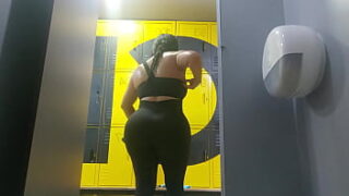 Compilation Camera Recording In The Public Bathroom Of The Gym Big Ass And Voluptuous Girls