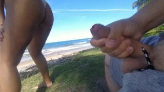 Cum In Public Beach Risky