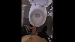 Cute 18 Teen Boy Can’t Hold Pee So He Peeing In Public Toilets Of Shoppinh Mall 4K