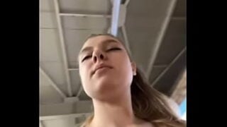 Extreme Squirting On Public Place. Sitting On Cam And Fingering Anal