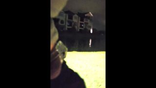 Extremely Risky Walking In Public Near Condos Chastity Cage