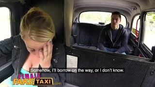 Female Fake Taxi Hot Blonde Sucks And Fucks Czech Cock In Taxi