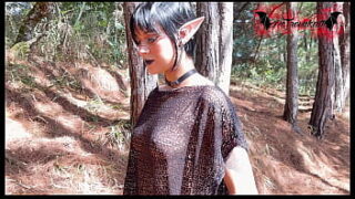 Gothic Elf, Masturbating In The Forest