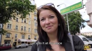 Hunt4K. Hot Fucking For Money In The Capital Of Czech Republic