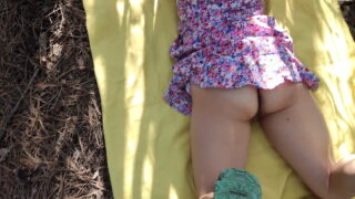 I Met My Hairy Friend Riding Bicycle In The Forest And Decided To Fuck Her Hairy Cunt Outdoor And Cummed On Her Ass. 4K