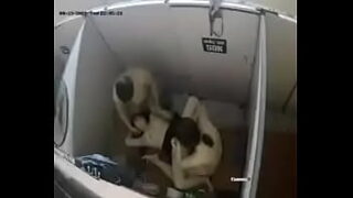 Indian Girl Fucked By Three Guys In A Public Bathroom