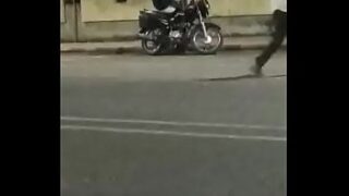 Indian Navsari Kaliawadi Public On Road