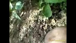 Indian Slut Outdoor In Jungle Gets Hairy Pussy Fucked By …