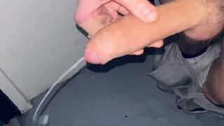 Insanely Huge Cumshot Public Risky