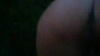 Mamada, Follada Y Una Paja En El Bosque Por La Noche POV , Se Corrio En Mi Lengua