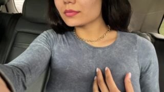 Masturbation In A Real Taxi