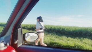 Milf Get’s Public Outdoor Blowjob With Creampie And Squirts In Her Pants