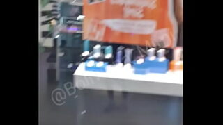 No Panties At The Mall Doing Squirts