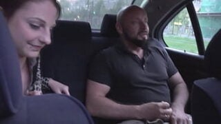 Old Ugly Guy Fucks 18Yo Teen In Taxi