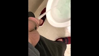 Pee In A Public Toilet