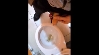 Peeing In Public Toilets.