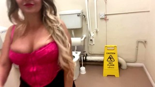Pissing In Public Toilets And Filming Myself POV