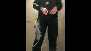 Public Jerking Off In Night Club ! Naughty Solo Play In Public Toilet. P. 1