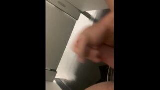 Public Rest Room Cum Shot