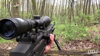 Really Smart Girl Sucks A Hunters Dick Ina Czech Forest