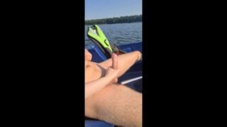 Risky Public Handjob With A Stranger In A Boat On The German Busy Lake! Teaser