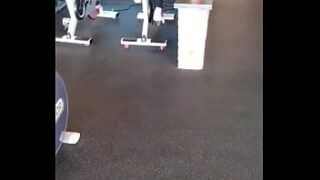 See Thru Tights At Gym Pt2