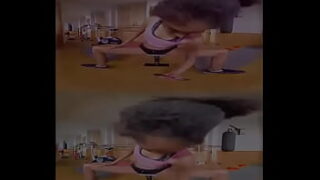Sporty Spice: Solo Gym Pussy Penetration