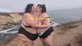 Ssbbw Alt Lesbians Fucking & Kissing In Public Preview