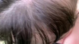 Tiny Titty Teen Gets Nutted On In The Forest