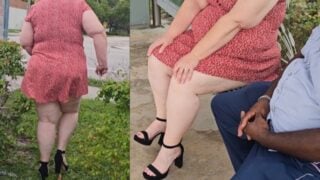 A Stranger At The Bus Stop Wanted My Pussy BBW Ssbbw, Big Ass, Big Butt, Thick Ass, Big Boobs