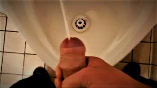 Almost Caught Cumming In Public Toilet Urinal – Slugsofcumguy