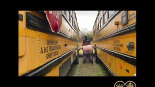 BBW Getting Dick Down Between Buses
