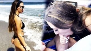 Beach Trip Ended Up Swallowing Cum In The Car Laura Quest Full Video