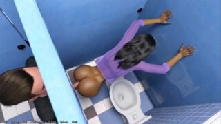 Being A Dik: Public Toilet Glory Hole Anal Sex- Ep 17