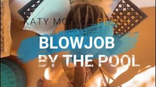 Blow Job By The Pool