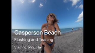 Casperson Beach Flashing And Teasing Trailer