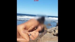 Caught By Voyeur At Beach